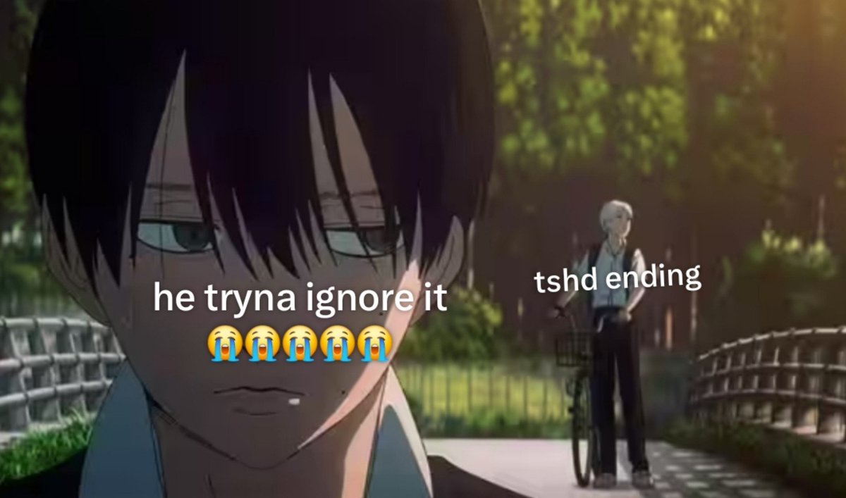 LEVlCORE's tweet photo. every time i remember tshd ending in a few weeks oh my god https://t.co/QwJnDQUnXc