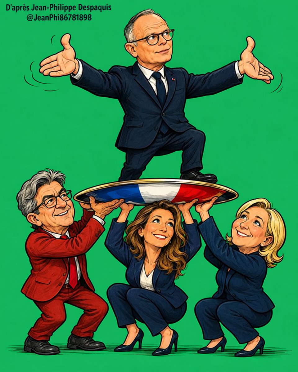 Les3Renegats's tweet photo. @TF1Info Oublier que les médias nous ont vendu Macron, qui a saccagé la🇫🇷 -les mêmes causes produisant les mêmes effets-, c'est hériter de son digne successeur!
Philippe peut compter sur :
les médias pour la propagande;
le tandem RN/LFI pour diviser les🇫🇷 et siphonner les voix du Frexit! https://t.co/fQhssKdYdQ