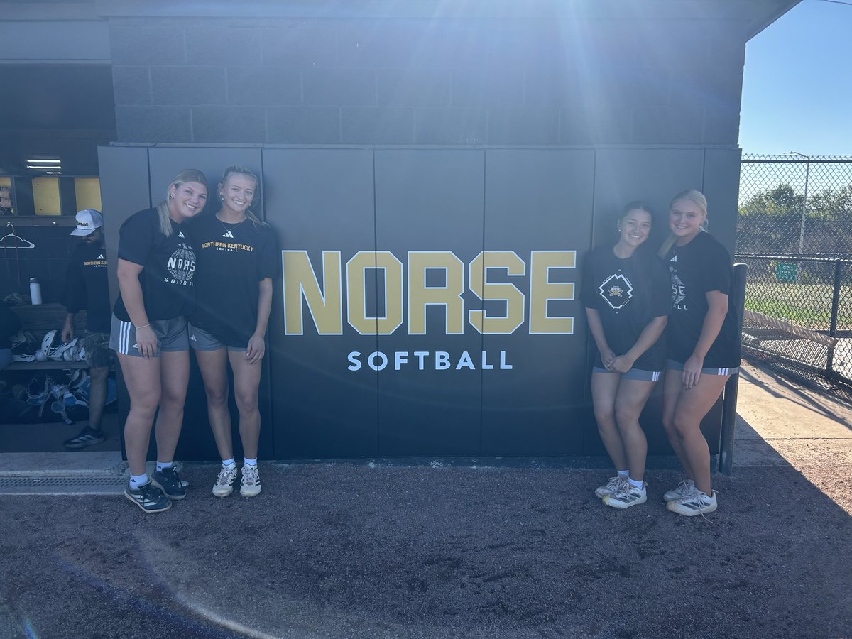 NKUNorseSB's tweet photo. New padding @ Grein Field ✅ https://t.co/ueVAgPHJMI
