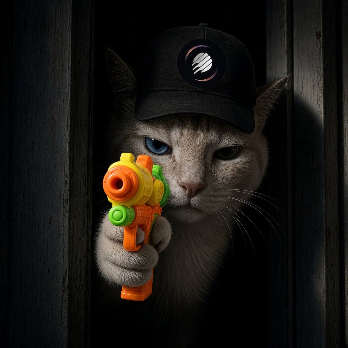 OGMETCAT's tweet photo. Me when I hear there is a $METCAT vamp lurking around in the shadows. https://t.co/2VSvcdTBhP