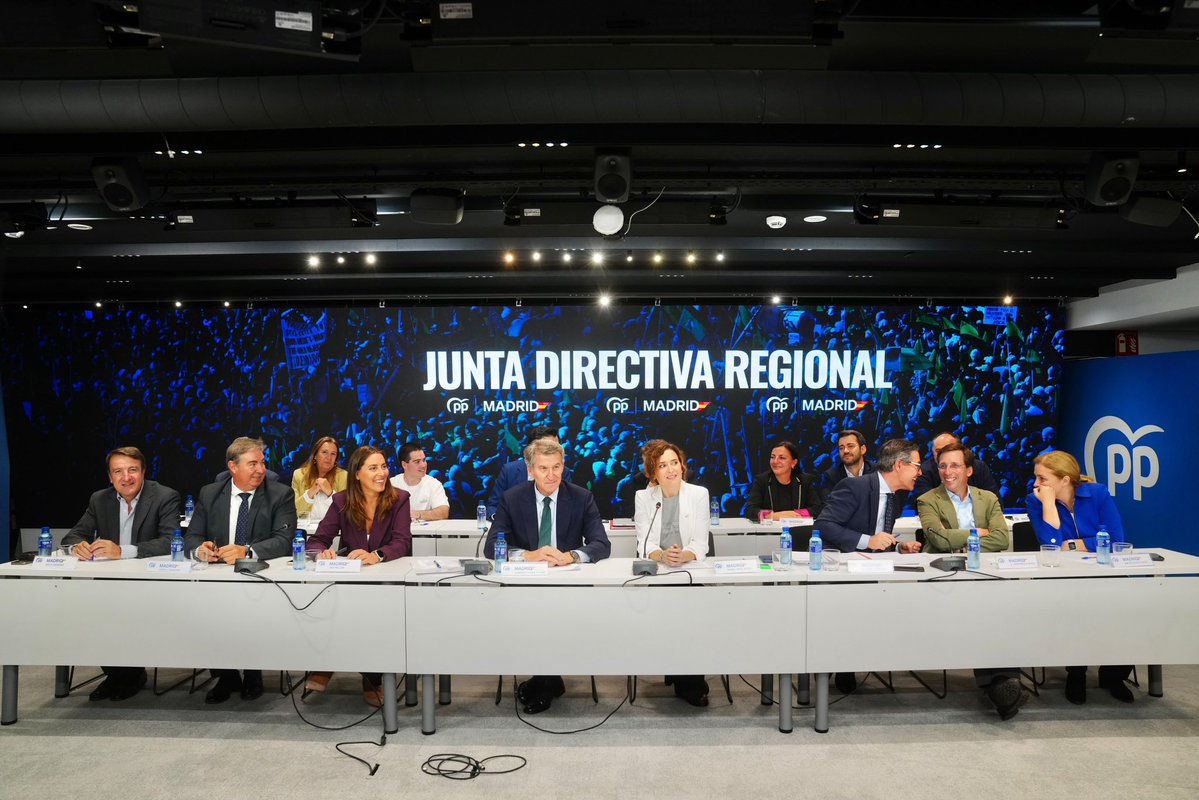 MA_GarciaMartin's tweet photo. Sánchez ha convocado elecciones por miedo y porque su Gobierno está agotado.

Frente a la corrupción del sanchismo, el @ppmadrid y @ppopular está unido para defender nuestro proyecto y ofrecer una alternativa de futuro. https://t.co/UYMwxxRiQQ