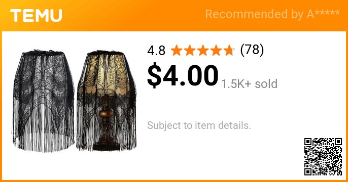hom61395's tweet photo. 2pcs Gothic Lamp Shade with Black Lace Skull &amp; Tassel - Elegant Gothic Pendant Cover Suitable for Halloween Decorations, Chandeliers, Table Lamps, Ceiling Fixtures, for Party
🎉 Coupon price[$4.00]
👉 item link: https://t.co/OaH7z69JEL https://t.co/K19iYgfpUD