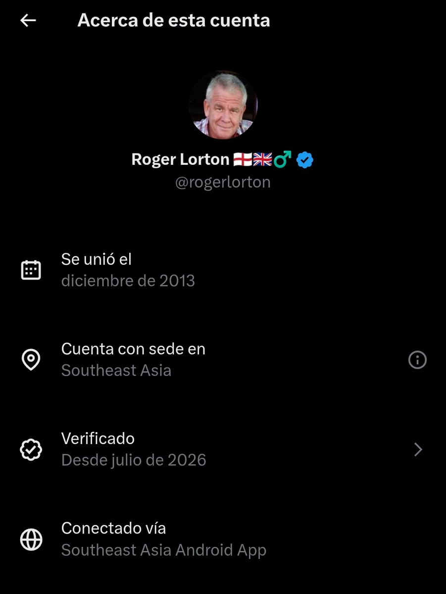 Ingenegr0's tweet photo. Está cuenta que defiende UK postea desde el sudeste asiático JAJAJA https://t.co/mPTVpWCUrC
