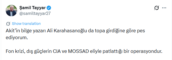 icefett48's tweet photo. Tayyar bile böyle dediğine göre bu adam tam bir mal
Davutoğluyla bir programdada beyni ile dili arasında bir bağlantı olmadığını itiraf etmişti mal😀 https://t.co/aoaoNF6mk8