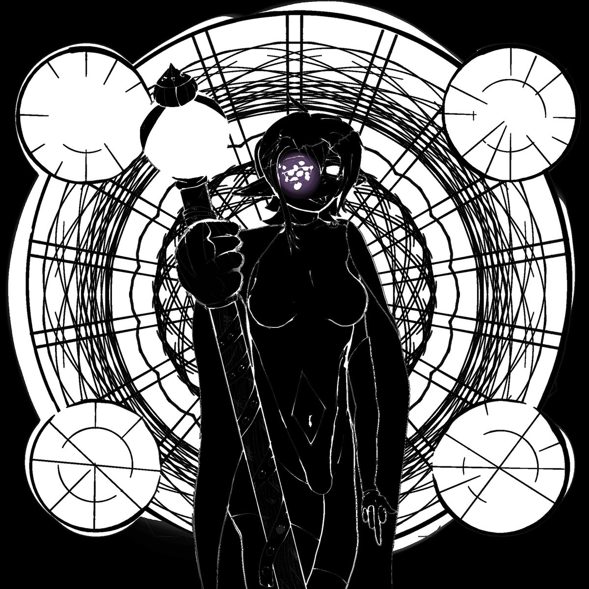 toxicwaste46709's tweet photo. Halloween art! She's a little more possessed than usual.. https://t.co/vh7pvSfqYO