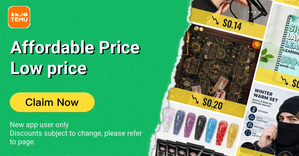 hom61395's tweet photo. ⭐️ Tap the affordable price link https://t.co/R6jRBhXkRH  to score top-quality items at ultra-low prices. 🛍️ These unbeatable deals are only available here. Shop now and save big! ⭐️ https://t.co/X8aNpYwDLd