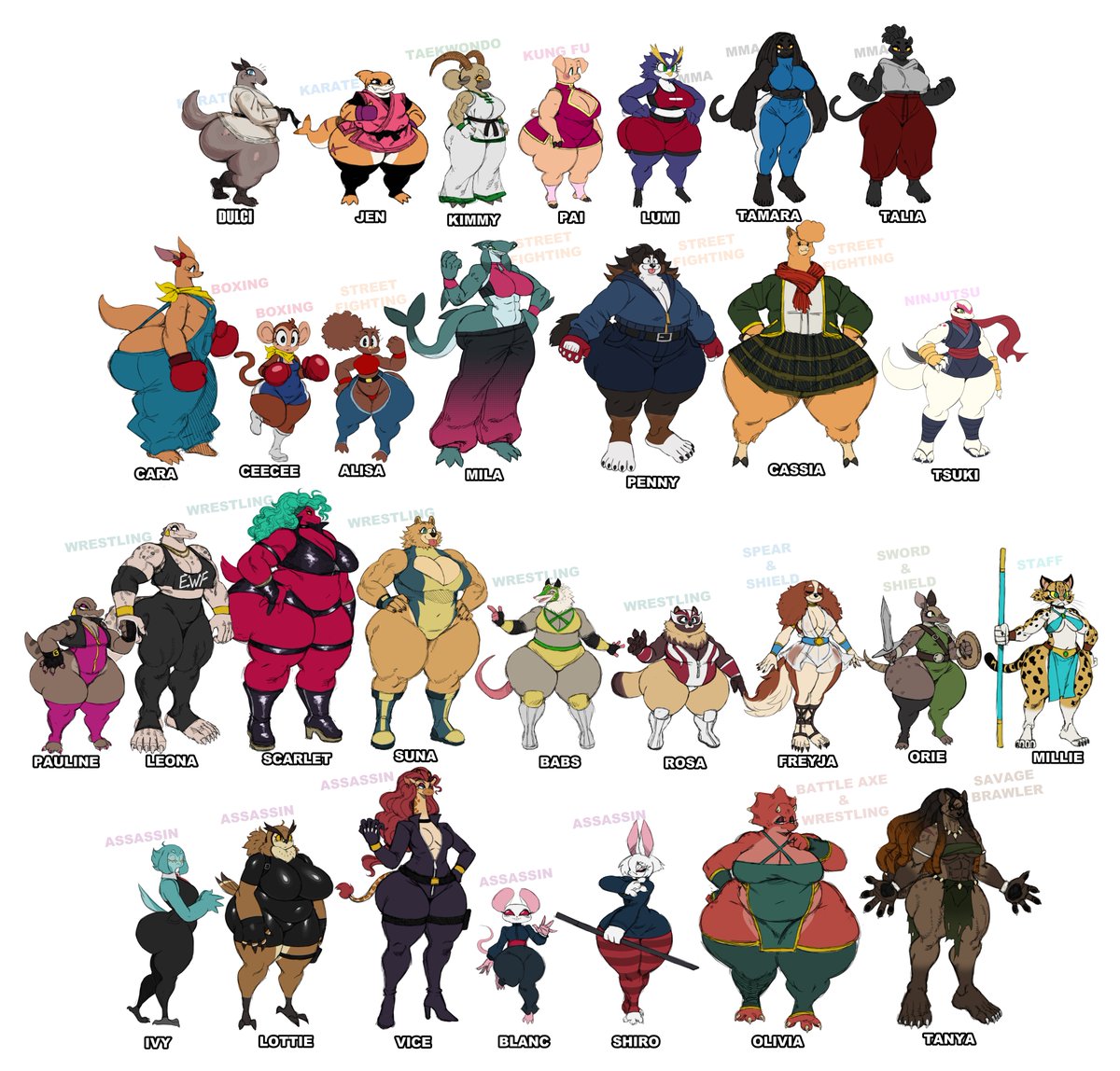 ss2sonic's tweet photo. some oc's who are ready to fight~ https://t.co/sLGPsBs5gP
