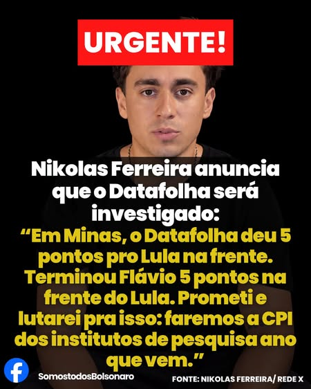 PACHECO_VOLTOU's tweet photo. É #FlavioBolsonaroPresidente22 2️⃣2️⃣ Impeachment de Moraes e de Gilmar Mendes em 2027, rasgaram a constituição, chupa Barroso. Pesquisa Datafolha também errou com Jair Bolsonaro em 2022. Esquerda suja. https://t.co/Q1Xa0EEFaq