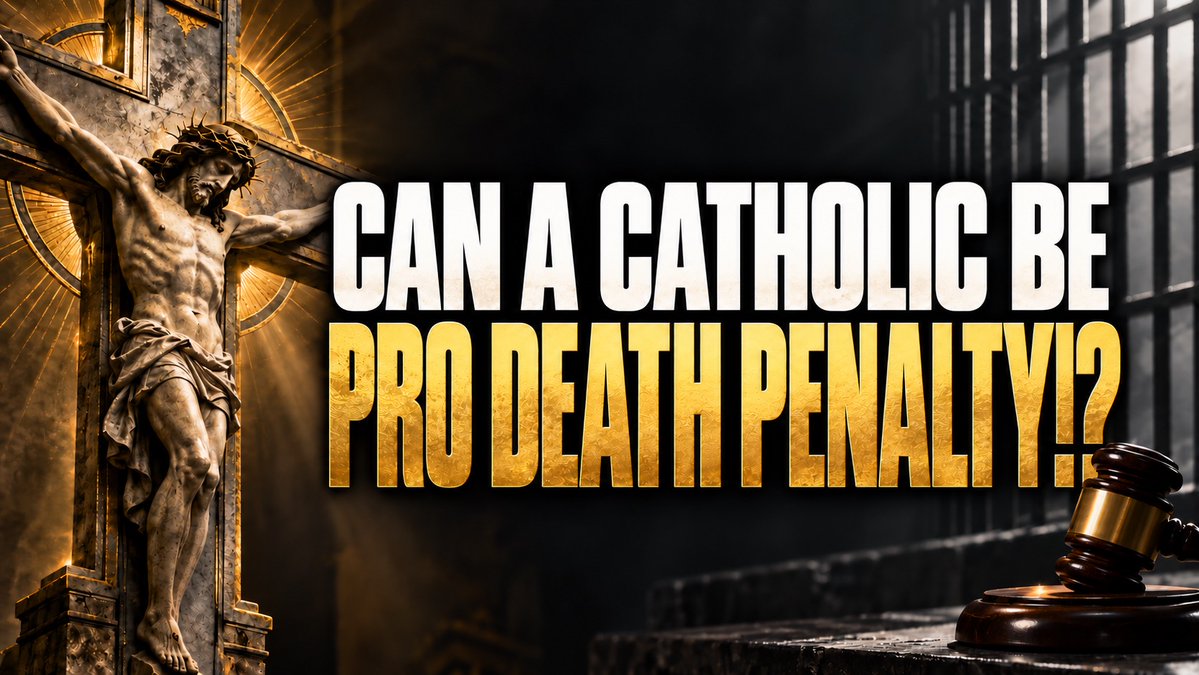 timotheeology's tweet photo. I'm BACK! Live today at 4:30 pm CST: Can a Catholic be PRO Death Penalty!?

LINK: https://t.co/EqIZNhXx7R https://t.co/nikbJG3ylg