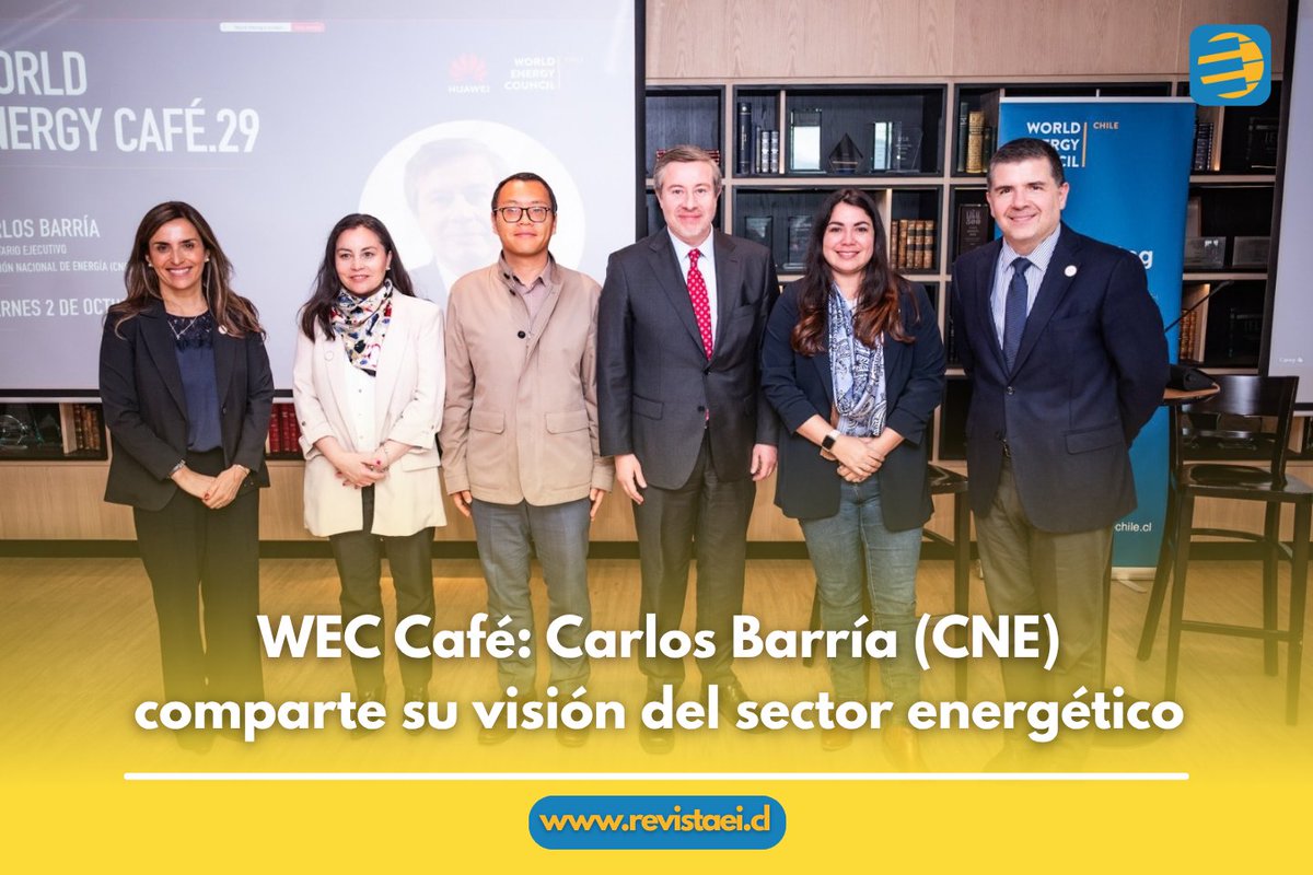 r_electricidad's tweet photo. La nueva autoridad se reunió con representantes de las entidades socias de WEC Chile, para conversar sobre los desafíos de la industria, la planificación de largo plazo, la resiliencia y la confiabilidad del sistema.

➡️ https://t.co/GQhCnNnvSb

#CNE #Energía #Electricidad #Chile https://t.co/7t4hjbgp55