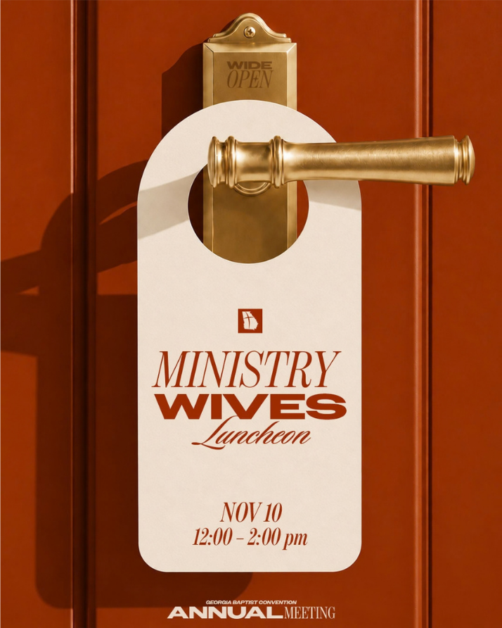 GABaptist's tweet photo. There’s a lot happening at this year’s Annual Meeting!

Make room for meaningful conversations, fresh perspectives and opportunities to connect throughout the meeting.

Register today and be part of what God is doing across Georgia. https://t.co/MFB3kn5w8e