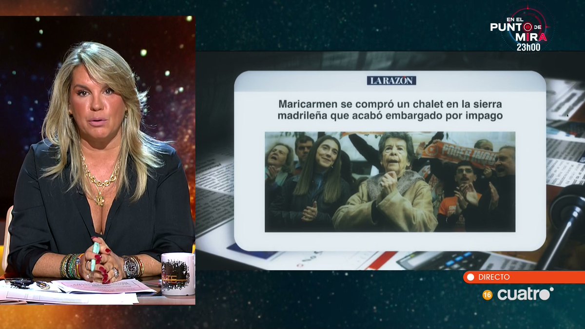 HorizonteCuatro's tweet photo. Maricarmen se compró un chalet en la sierra madrileña que acabó embargado por impago @larazon_es 
https://t.co/uosZXeK69u #Horizonte https://t.co/DZrlZMwGF1