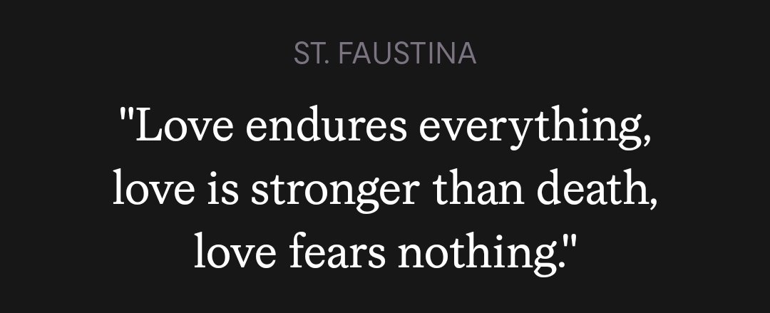 HarmonyofCare's tweet photo. Love endures everything...#SaintFaustina #Love #DivineMercy π©·πβοΈ https://t.co/ducXHWM0gE