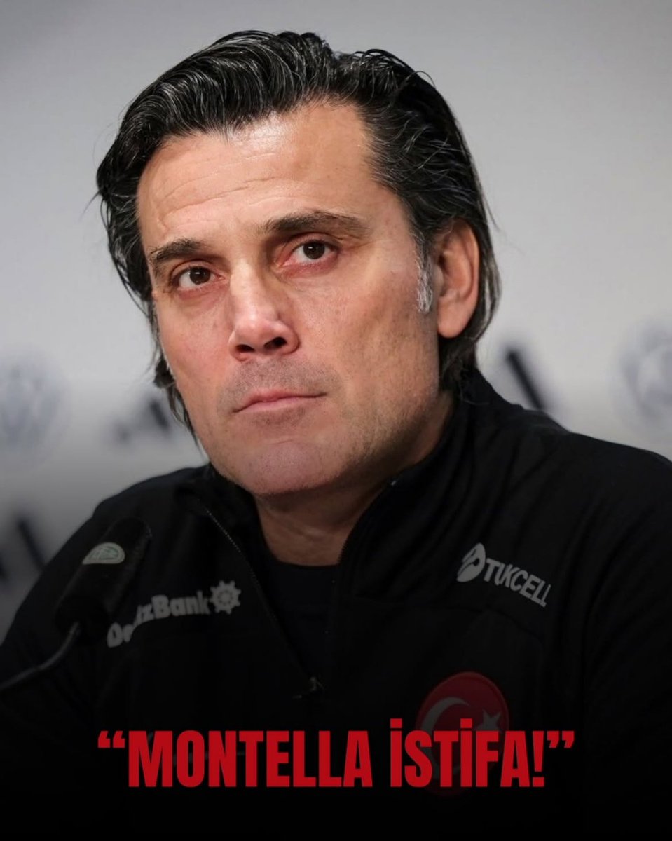 _vlknylmz's tweet photo. Hala istifa etmiyorsan sana da yazıklar olsun!

MONTELLA İSTİFA! https://t.co/wtjjb7UFpP