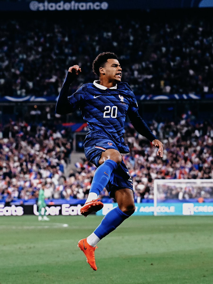 PSG_inside's tweet photo. Une victoire pour l’Équipe de France face à la Belgique, avec un but de Désiré Doué. 👏⚽️ https://t.co/VRZc3hJRVy