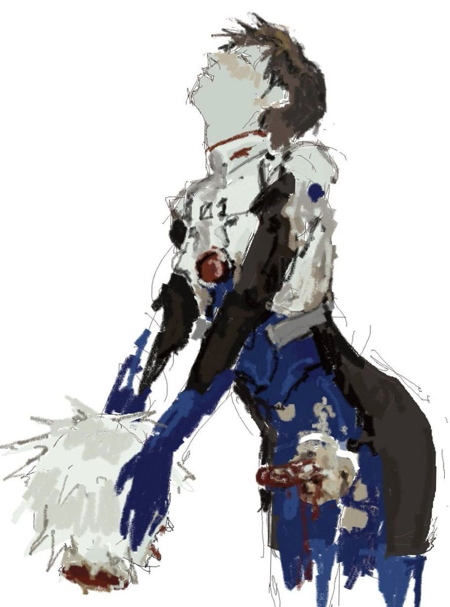 OlegOma's tweet photo. goretober day 5. necr0ph1lia #GORETOBER2026 #evangelion https://t.co/lEN7plVLa9
