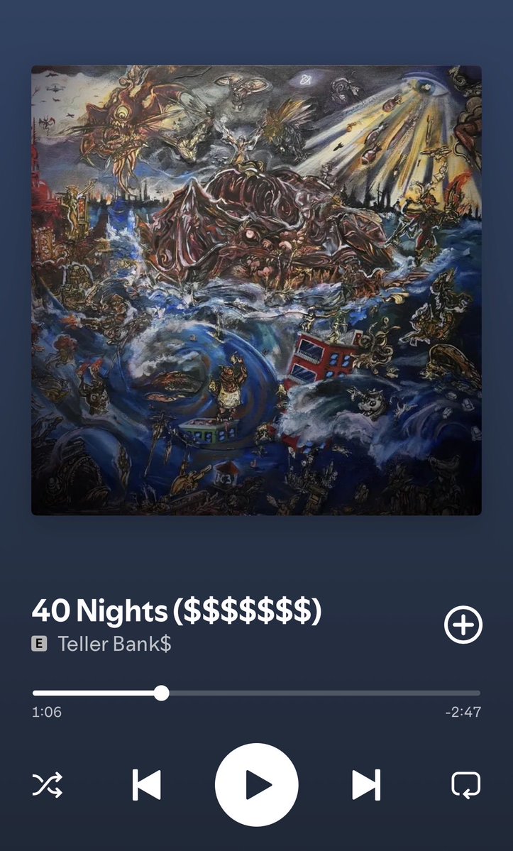 ActionNiklas435's tweet photo. Nobody does is like him. 

Noah is genuinely mind blowing - from the production to the rapping

Pure master class🌧️🌧️🌧️

+ one of the best artworks i’ve ever seen for an album🖼️ https://t.co/VKMW69Nz4i