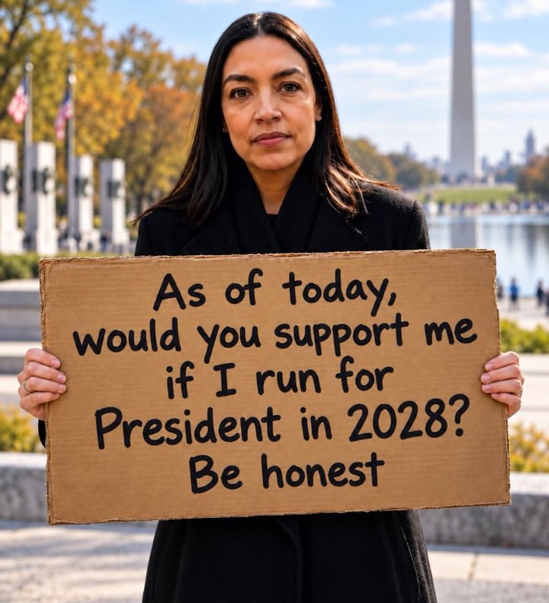 BigDaddy01v's tweet photo. As of today, would you support me if I run for President in 2028?

Be honest https://t.co/S86gijOJ0x
