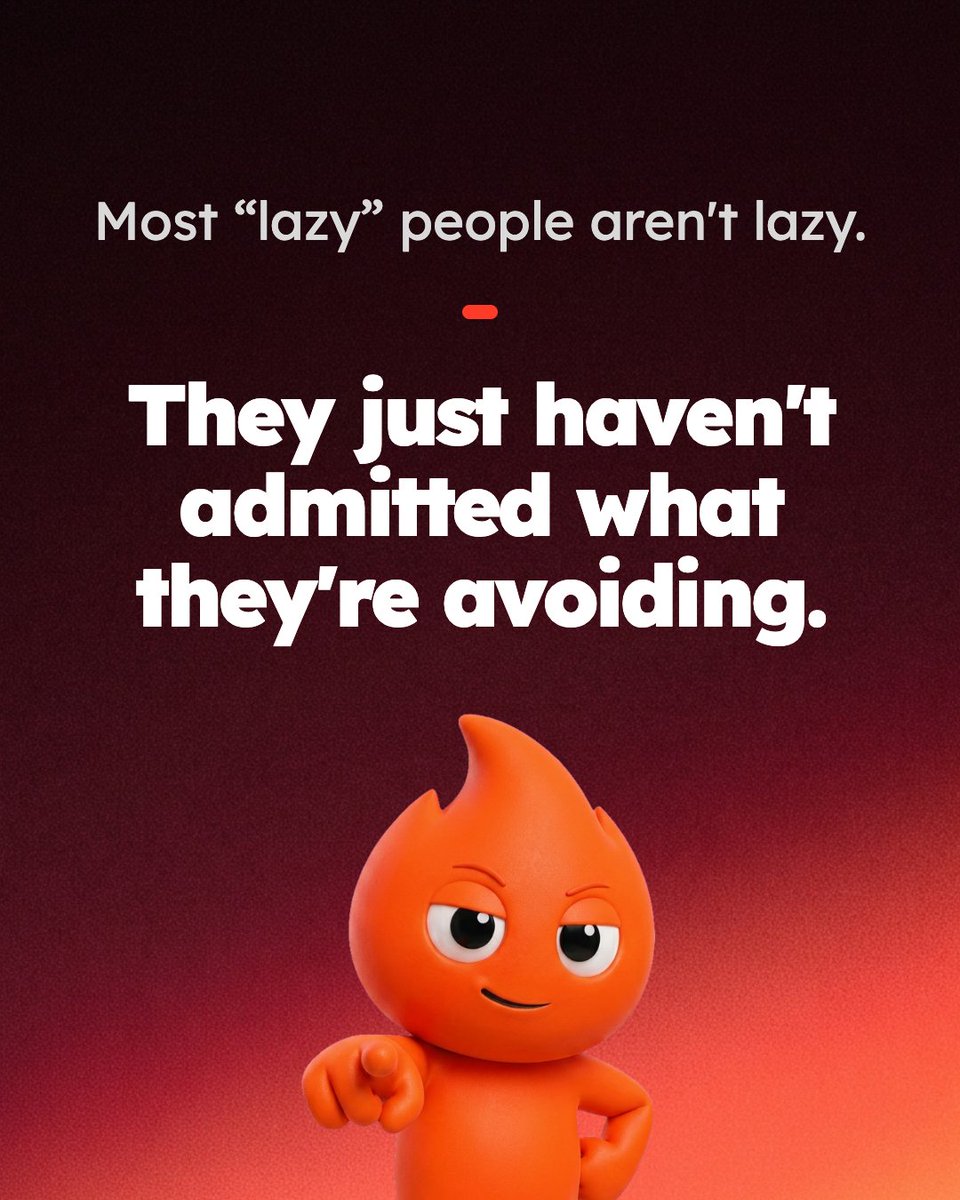 deepstash's tweet photo. Your life isn't happening to you. You're allowing it.

Unfu*k Yourself by Gary John Bishop, in one idea: most "lazy" people aren't lazy. They just haven't admitted what they're avoiding. 👇 https://t.co/7Yth3lnAHn
