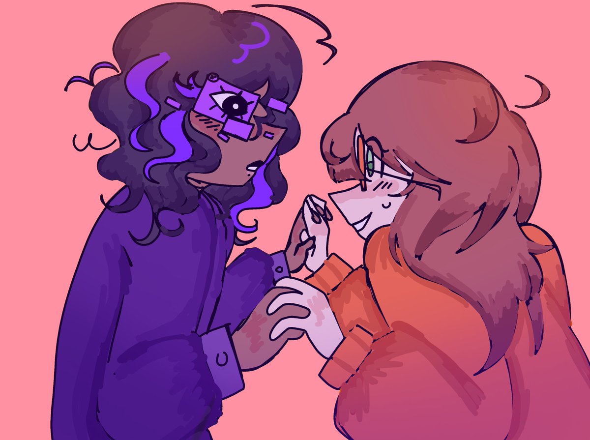 IceCreamSundaea's tweet photo. Double character art for day 5 since I skipped 4!! #Squiddofanart #Ashswaggfanart #Squidswagg https://t.co/72eCbtNleJ
