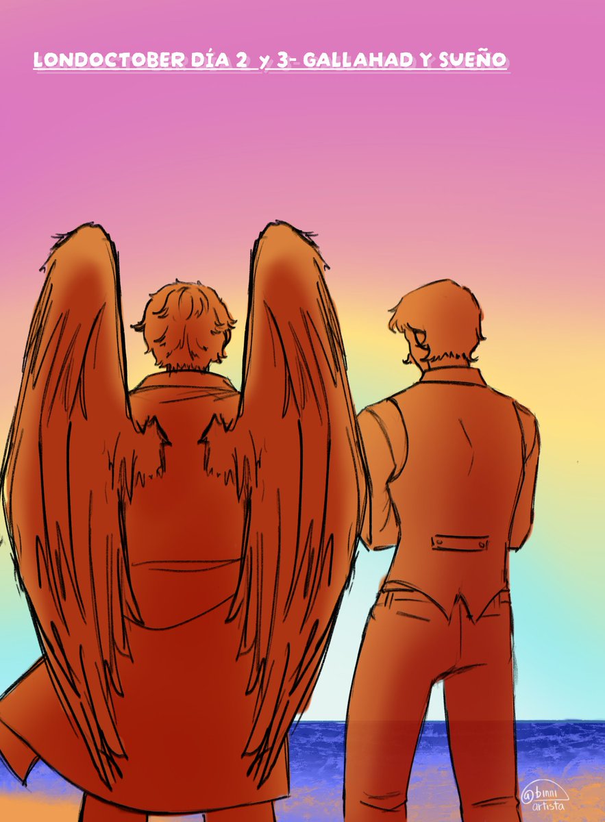 binni_artista's tweet photo. Londoctober día 2: Galahad. 
Día 3: Sueño. 

#lynxdyd https://t.co/nKfYz1QY1t