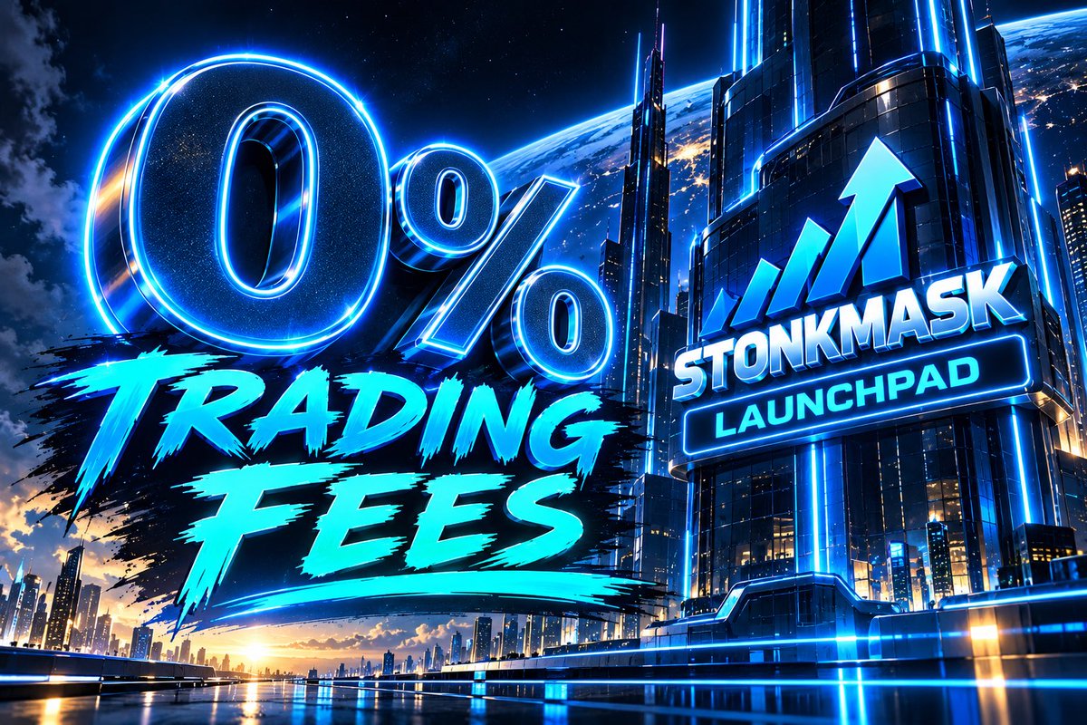 stonkmask's tweet photo. 0% TRADING FEES \ LAUNCH FEES🎭⚡

0% buy fee

0% No sell fee

Just launch, trade &amp; send it 🚀

The STONKMASK Launchpad is built different.

THE MASK STAYS ON 🎭 🎭 https://t.co/MKwnOUNwRJ