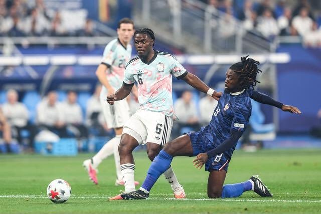 TheChelsZoneX's tweet photo. 🔵🇧🇪 Romeo Lavia vs France:

• 87 minutes played
• 57 touches
• 1 assist
• 1 big chance created
• 1 key pass
• 89%(39/44) pass accuracy
• 2 tackles won
• 2 interceptions
• 1 blocked shot
• 4/7 ground duels won

OUTSTANDING PERFORMANCE ✨ https://t.co/VpORou0JdP