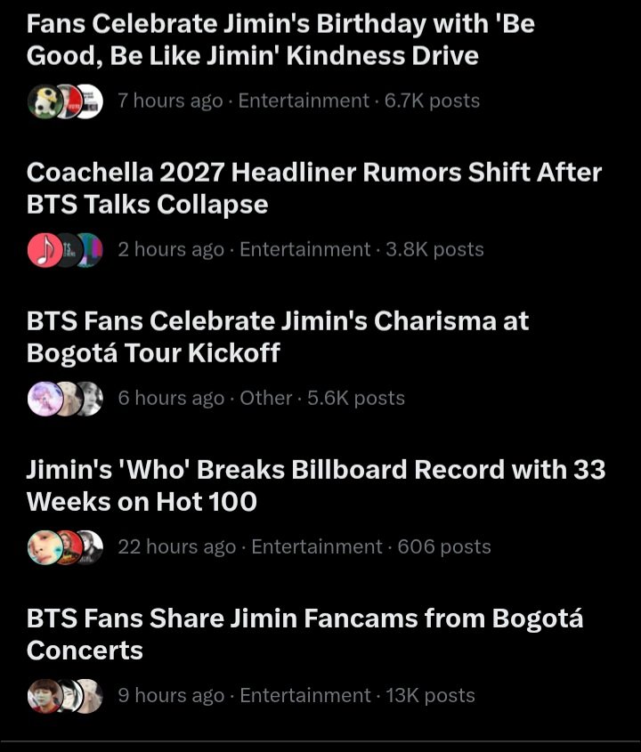Hinatauzum222's tweet photo. Cuando se pregunten porque de pronto hay tanto tren de odio falopas en su contra, bueno esta es la respuesta. El mundo gira en torno a Park Jimin y hay gente que no esta soportando. Sigamos asi

#JIMTOBER2026 https://t.co/ddbxiOn9Ud