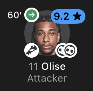 nutt_424's tweet photo. MOTM in only 30 minutes #ikmygoat https://t.co/jCLyqrRSgA