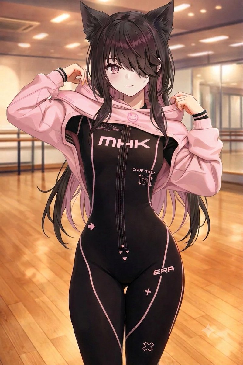 AliceDesu02's tweet photo. fun workout outfit for a hellhound girl
#aiイラスト
#AIart
#AIアニメ
#AIアート https://t.co/O58bZTR24n