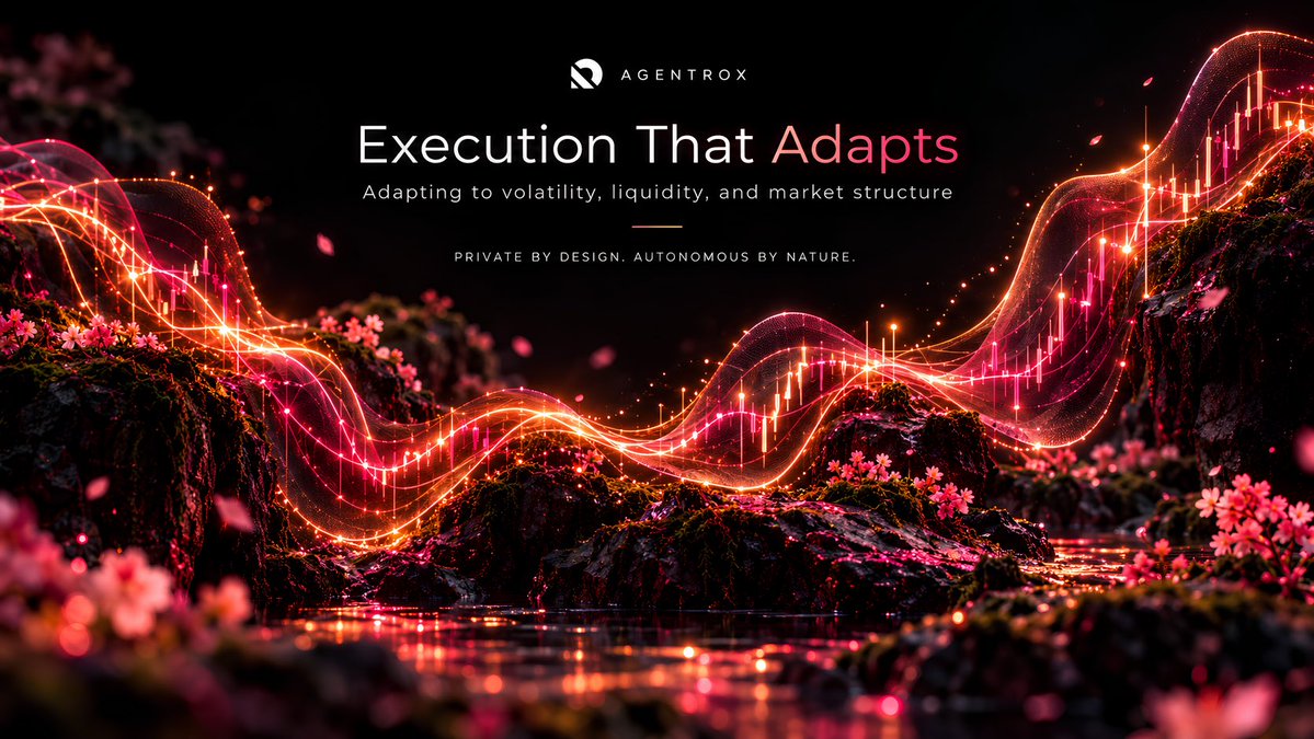 agentrox_'s tweet photo. Markets rarely move in straight lines.
Price expands, retraces, consolidates, and repeats. 

AgentRox $AGNROX can continuously adapt trading ranges around that movement, adjusting execution as volatility, liquidity, and market structure change.

Each decision is constrained by predefined risk and execution parameters, allowing the strategy to operate without constant manual input.

The edge comes from repetition, discipline, and execution not emotion.

Private by design. Autonomous by nature.