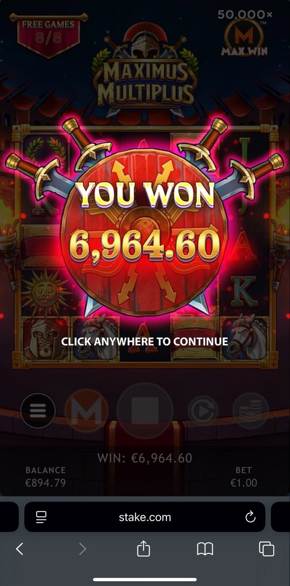 Ghost08Stake's tweet photo. ALERTE RETRAIT 🚨 La belle victoire d’un affilié sur Maximus Multiplus !! Profites bien👀 

Mon lien et conseils en DM. https://t.co/DkKhUVlh1w