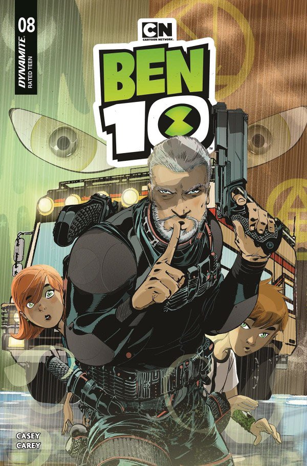 BenTenNews's tweet photo. The main cover for Dynamite’s “Ben 10 #8” has been revealed!

Writer Joe Casey teases that “…the first appearance of an iconic villain will provide essential clues to the larger Ben 10 saga that we're still just beginning to unleash.”

Out in January! https://t.co/MKHl6qn8WZ