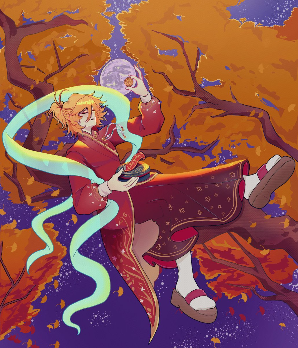 katsueion's tweet photo. It's Mid-Autumn Festival 🥮 

#OC #artmootsㅤ https://t.co/Rs73wE5NmW