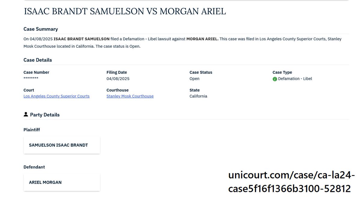 EsoShaggy's tweet photo. BREAKING: Candace Owens class Influencer Morgan Ariel LOST a defamation lawsuit worth 5.5 million dollars.

She ruined the life of pastor Isaac Samuelson defaming him as a child abusing pedophile to millions of people.

The Candace Owens cult ruins lives.

Credit: @aidannonx https://t.co/s40pFDWnod