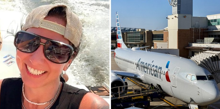 ExxAlerts's tweet photo. ALERT: Intoxicated woman kicked off an airplane after she allegedly “removed her pants and began to actively masturbate while making inappropriate sounds.”

Katy Inzer, 46, was detained by the Miami-Dade Sheriff's Office after committing the lewd act shortly after takeoff on an American Airlines flight.

One passenger said she reeked of alcohol and, when approached by the flight attendant, Inzer put her pants back on and “fell asleep for the remainder of the flight.”

The case has been handed over to the FBI because of jurisdiction uncertainty.