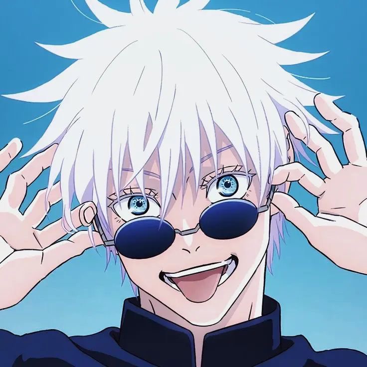 starlessatoru's tweet photo. it always makes me laugh when they put the healing eyes on gojo because he has them naturally https://t.co/IYNfPIQhlR
