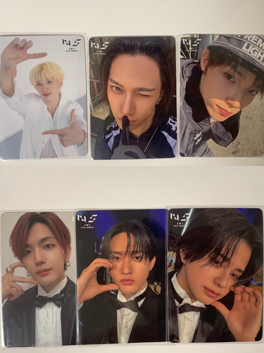 __orang_utan's tweet photo. INI ANTHEM アンセム 特典 トレカ 交換

【譲】 池﨑 木村 後藤 許 髙塚 田島 松田

【求】同種 尾崎
(制服は第1弾のみ求めてます)

STARフェス.関東オフラ.11/3ショケ手渡し◎
郵送も可能です◎

お気軽にお声がけください🌟
#INI交換 https://t.co/kyPozmPE4i