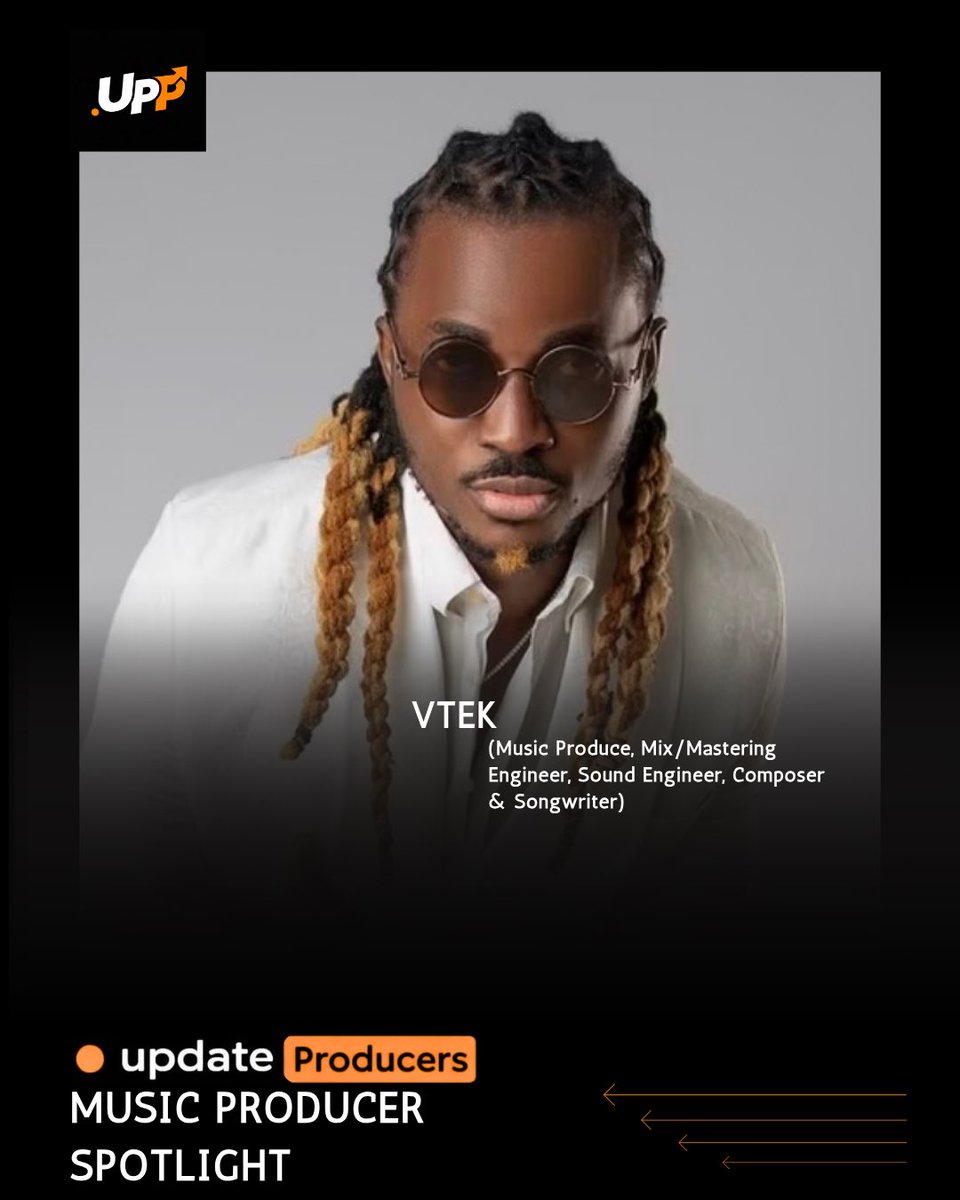 UpdateProducers's tweet photo. 🚨🥁Music Producer Vtek Today Spotlight https://t.co/z8iqwDXOMt