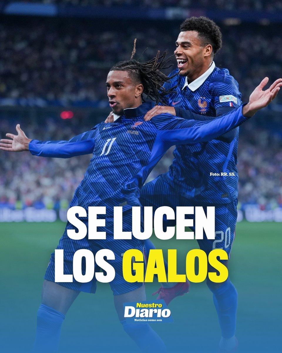 GOLEADA EN PARÍS ⚽️🔥🇫🇷 Con anotaciones de Doué, Cherki y un doblete de Olise, Francia le ganó 4-1 a Bélgica y aseguró el boleto a los cuartos de final de …