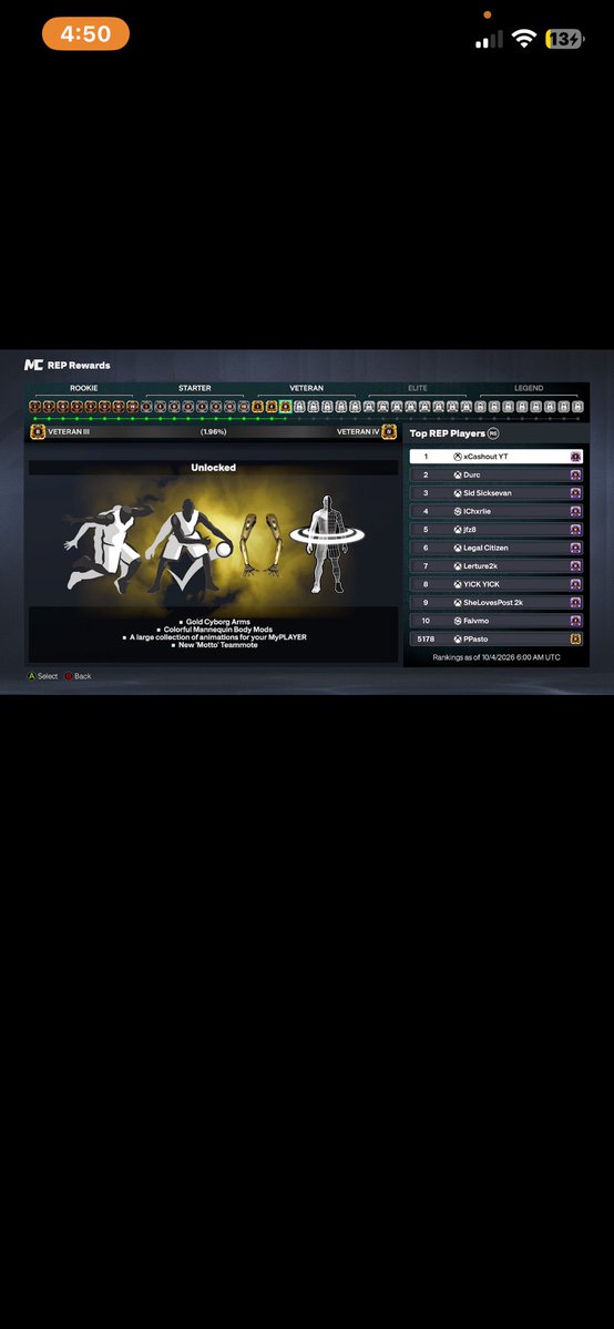 Bukdmv's tweet photo. My new vet 3 again selling my vet 3 account 7 95+ 268 lifetimes

DMs open) ✅ dm me if 
Your interested abt this acc
DMs (open)?✅ 

#NBA2K27 https://t.co/1jaCOcs7Ip