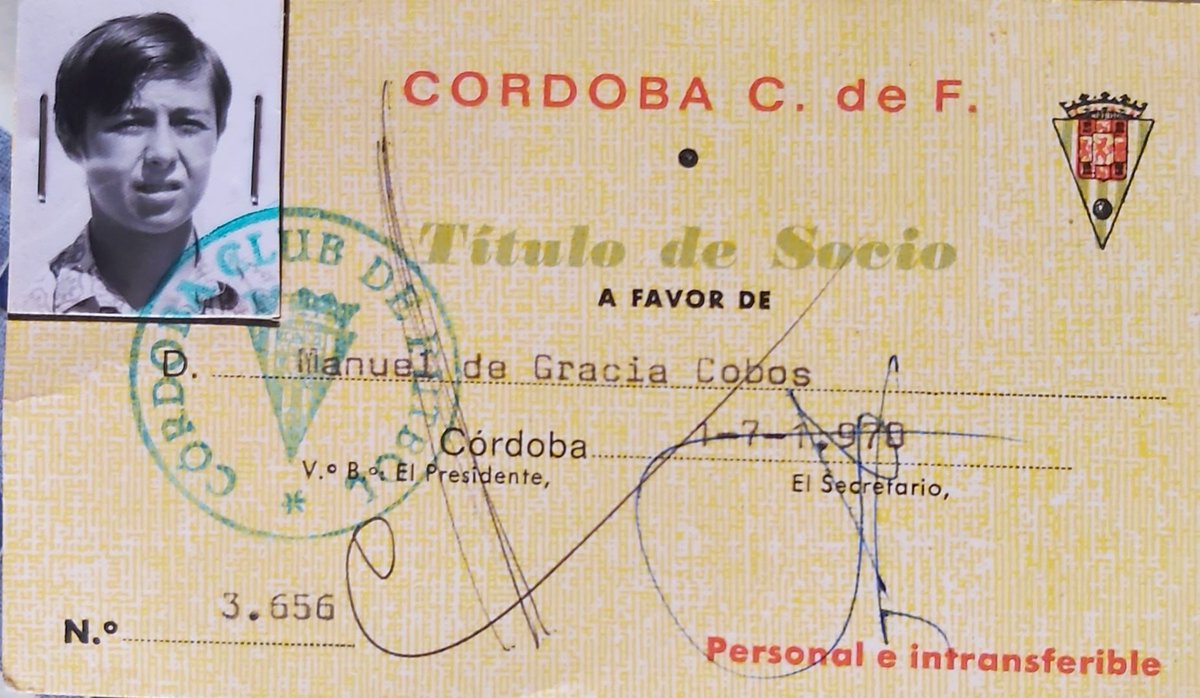 GracoDislate's tweet photo. @CordobaCF_ofi donde estáis los "negaos"? ahora diréis "vamos", pero criticando desde el principio.. asi os vayáis a tomar por c... Un verdadero aficionado SIEMPRE anima para ganar, vaya como vaya el partido y pase lo q pase 💚🤍
Creo q hablo con conocimiento de causa.. y mi carnet de 1970 💚🤍 https://t.co/rTU49dzhj6