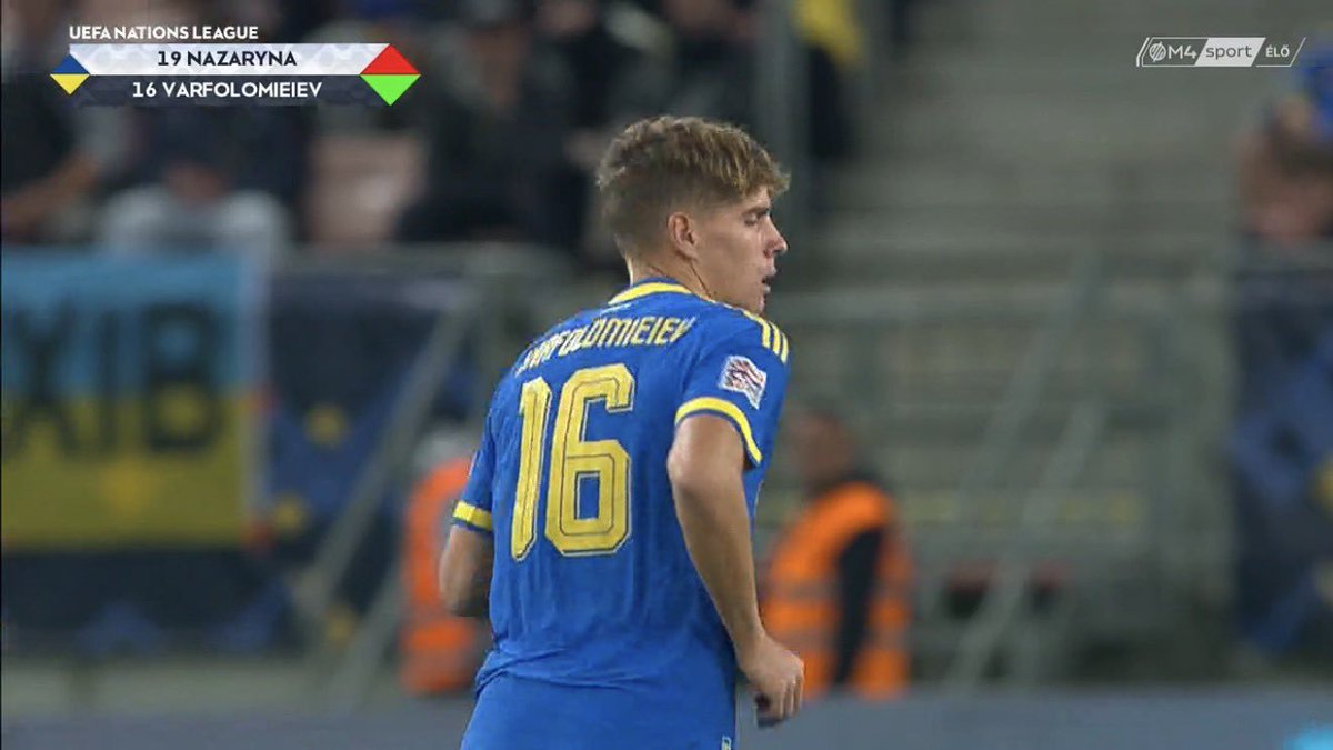 OnlyImpss's tweet photo. Congratulations to Ivan Varfolomeev on making his Ukraine senior debut! 👏👏

#WeAreImps #Imps https://t.co/M3WEKfcFv7