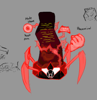 BigBlueAxolotl's tweet photo. Red Lanterns newest member https://t.co/0jkZTdCImS