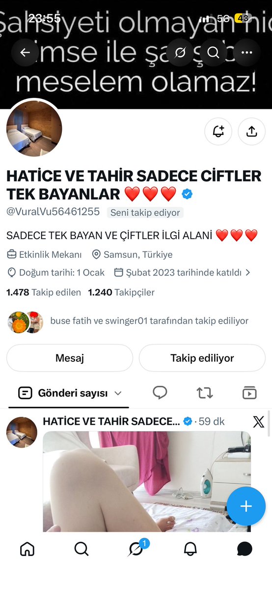Semra1yr3's tweet photo. Sonra niye teyit istiyorsun oluyor Fske hesap https://t.co/0DWEmU8ygH