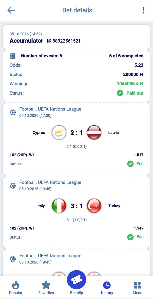 Emilyly01's tweet photo. 11 &amp; 5 ODDS EDIT BOOM ON PARIPESA!✅💥🍏🎊💶✈️🥂Back 2 Back 

Congrats to all winners💵💥🍻

Register Here 👇👇👇
https://t.co/n13TsrvfOy

✅Use promo code MILYPESA

@BoomQueen_  @ShegunFunmiTips @suretips_x @bettinghubgames @ms__finest https://t.co/6M2LNRhYtS