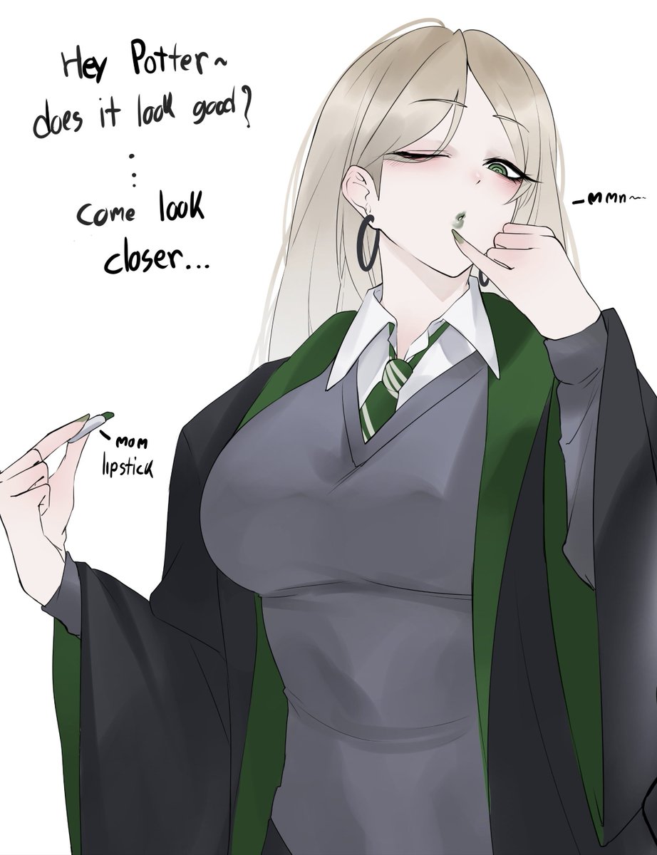 Hsin2DFD's tweet photo. How do you like my lipstick? 💚

Does it look good..? ~

Your girlfriend? Oh, come on… don't worry about that now, silly..💚 

Get over here, idiot!

Come closer and kiss me finally!!

You're making me laugh with your "I can't" 💚

Mwah.. ~💋💚

See.. Didn't hurt~ Hehe..

#2DFD #malfoid #Findom #femdom
