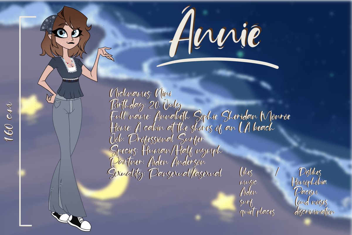 kik1_adventures's tweet photo. Hiii! I'm Kiki, nice to meet y'all! :3 (first post here, kinda scared-) anyway, this is my baby Annabeth! 🫶🏻🩷✨

#hazbinhoteloc #HazbinHotelFandom #AnnabethSheridan #Humanau https://t.co/4ggENlJFr9