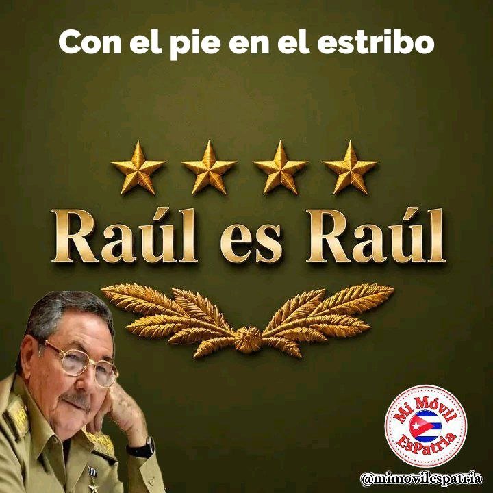 Laguerrillera4's tweet photo. Historia viva, dignidad indomable y un amor infinito por su pueblo. Gracias por enseñarnos a resistir y vencer. 🇨🇺❤️ 

#RaúlEsRaúl 
#ConElPieEnElEstribo https://t.co/lUjWbtNnEJ