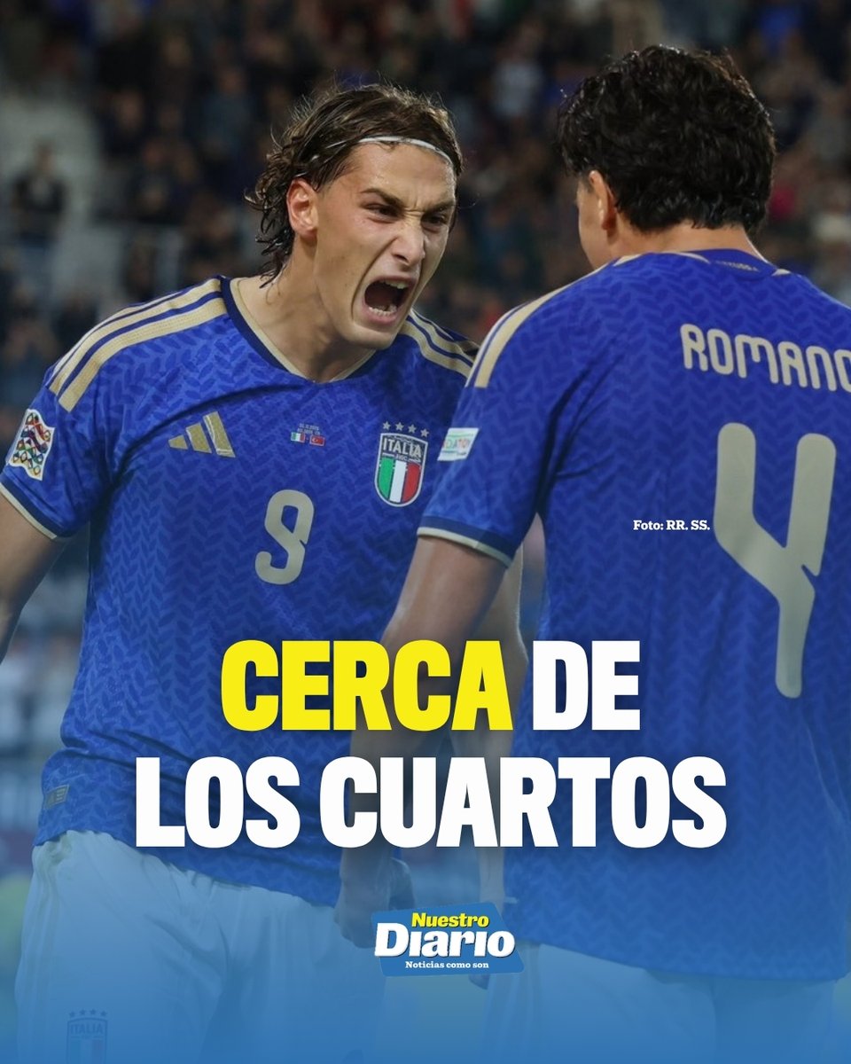 NO FALLAN EN CASA 🇮🇹⚽️🔥 Gracias a los goles de Scamacca, Calafiori y Esposito, la Selección de Italia derrotó 3-1 a Turquía en la fecha 4 de la Liga de Na…